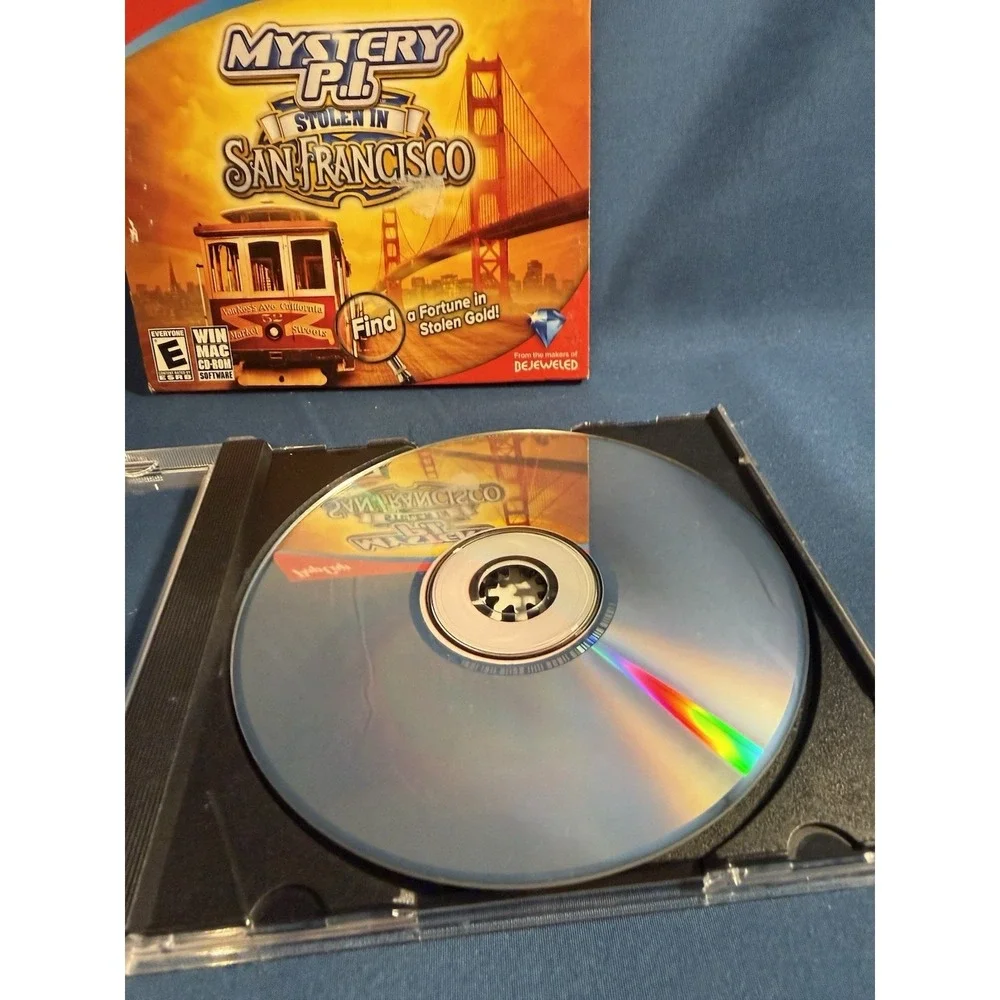 Mystery P.I. Stolen In San Francisco PC Game Rated E Microsoft Windows XP/Vista